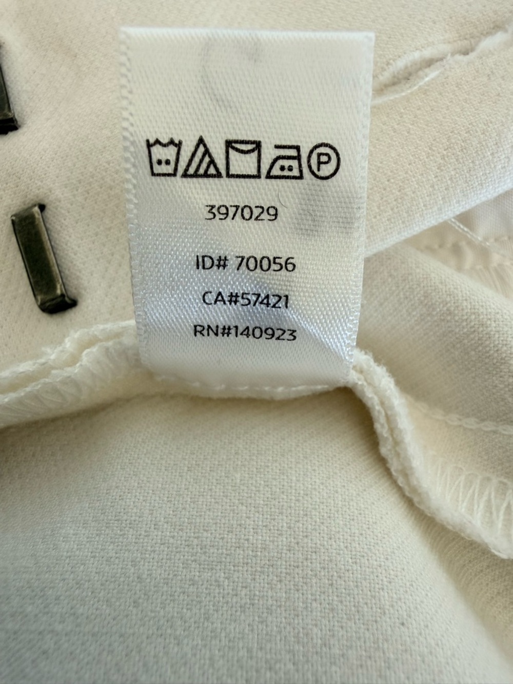 Ann Taylor Loft Rivera Pant “Julie Fit” White size 8 - Picture 14 of 16